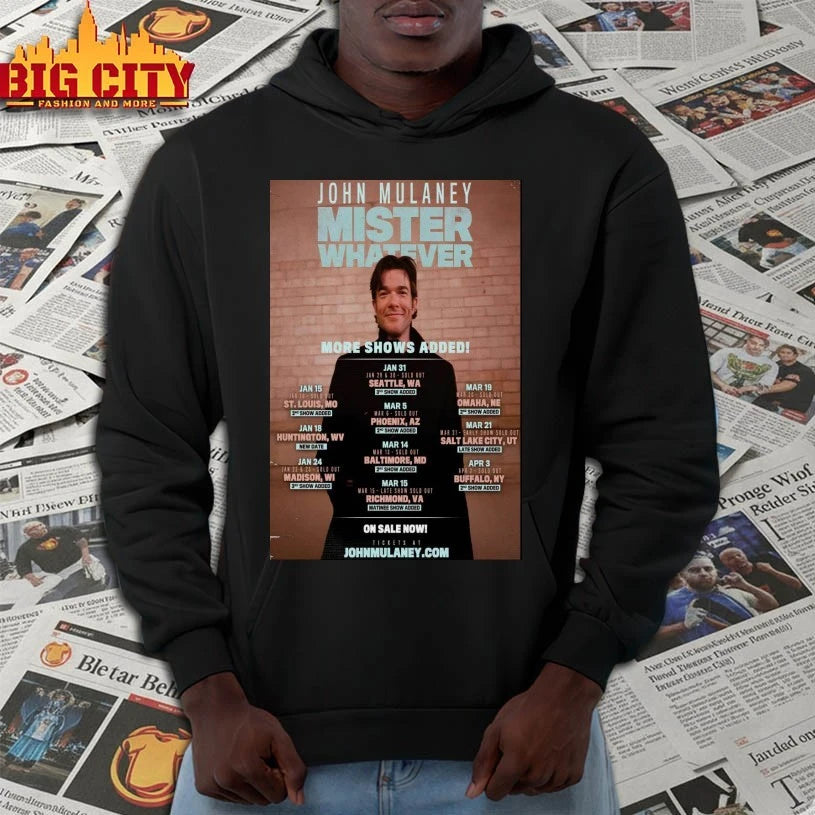 John Mulaney Tour New 2026 Poster shirt