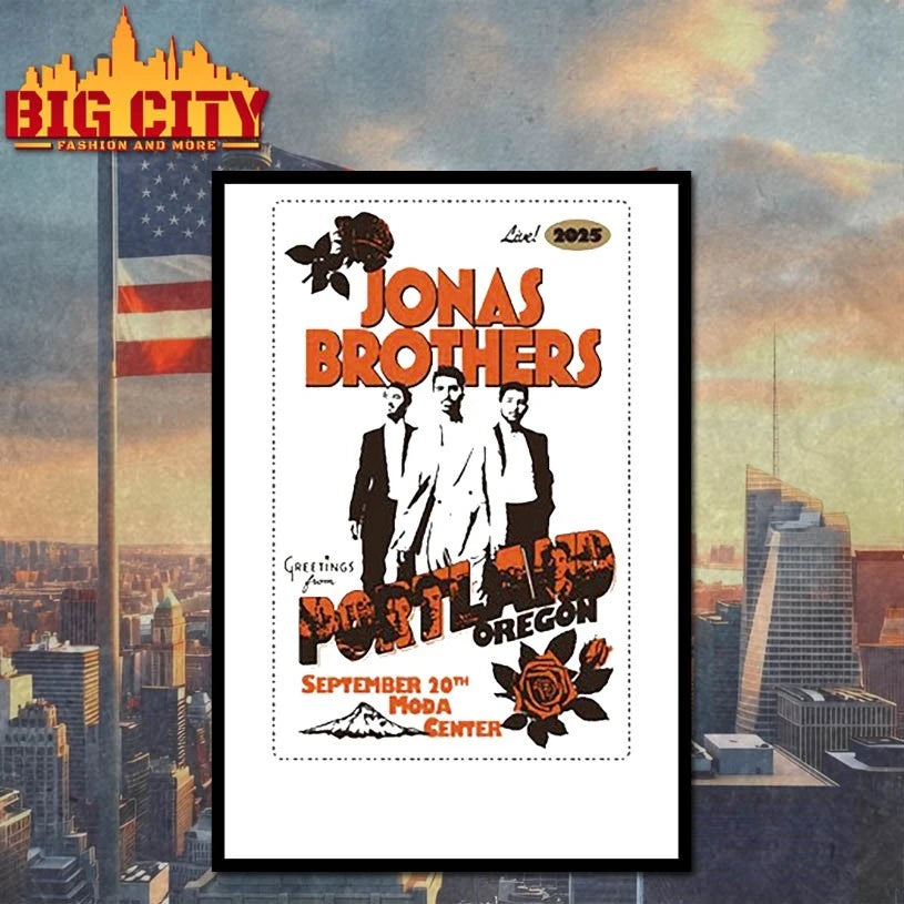 Jonas Brothers 09-20-2025 Portland, OR shirts