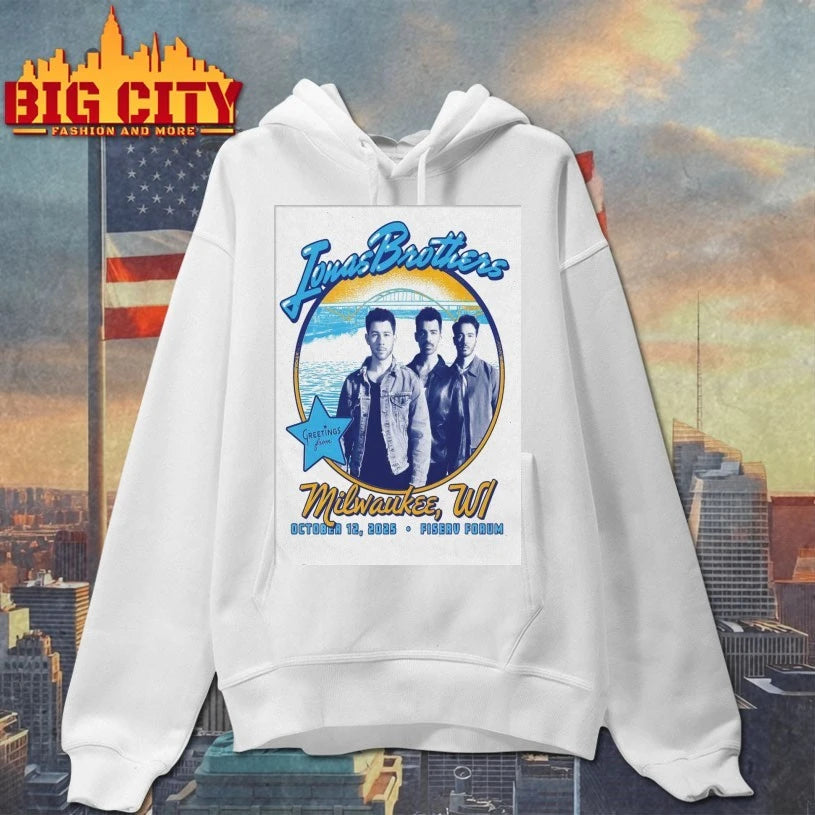 Jonas Brothers 10.12.2025 Milwaukee WI Poster Shirt