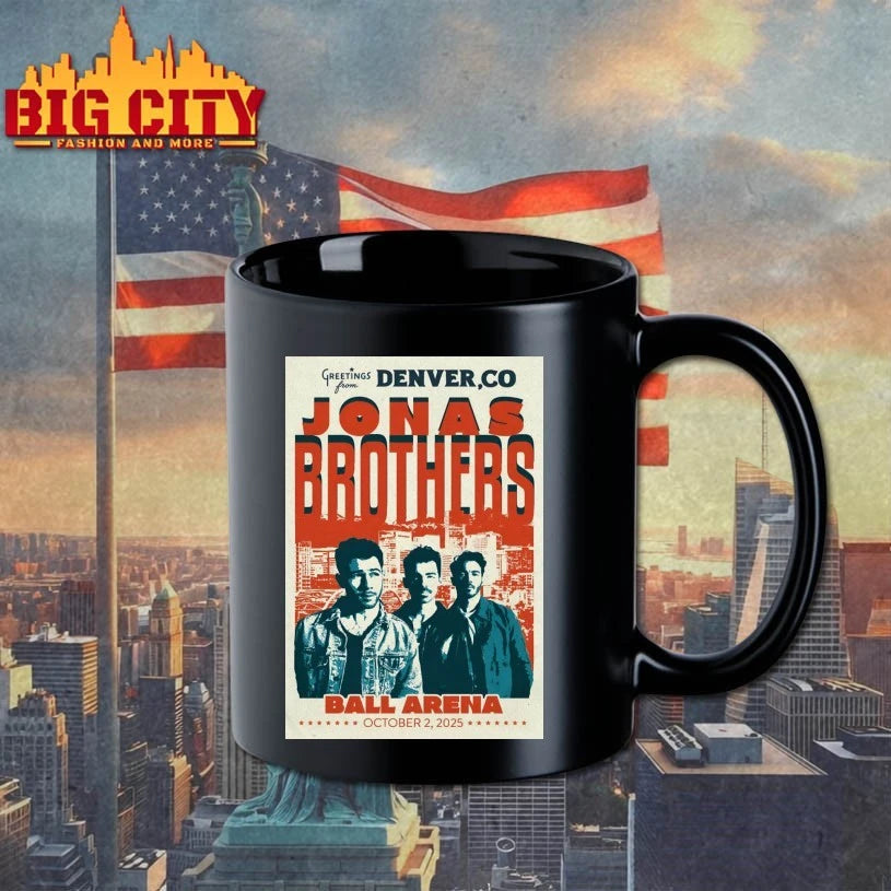 Jonas Brothers Ball Arena In Denver CO October 2 2025 Poster shirt