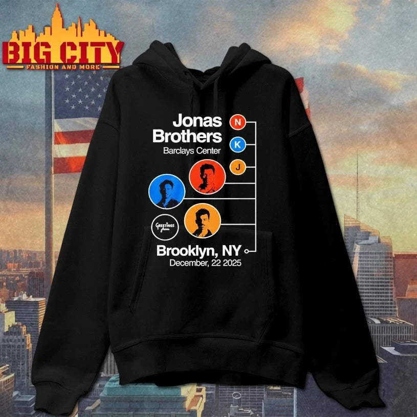 Jonas Brothers Barclays Center N K J Greetings From Brooklyn Ny Shirt