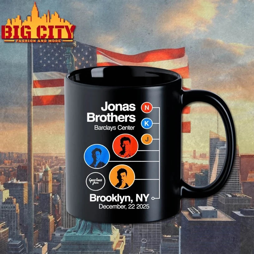Jonas Brothers Barclays Center N K J Greetings From Brooklyn Ny Shirt