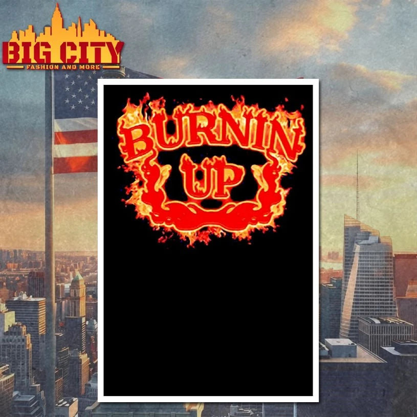 Jonas Brothers Burnin Up Flames Shirt