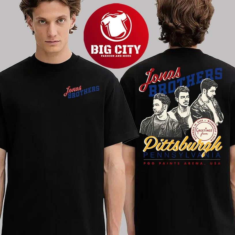 Jonas Brothers From Your Hometown At PGG 2025 Two Sided Shirt