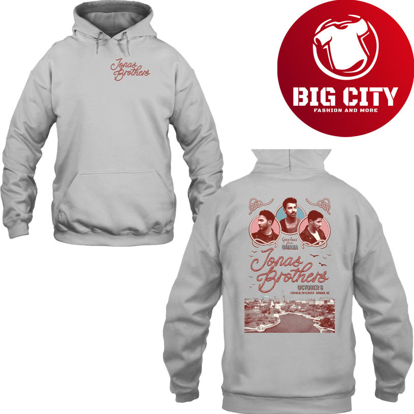 Jonas Brothers Greetings From Omaha On Oct 6 2025 At CHI Health Center Shirt