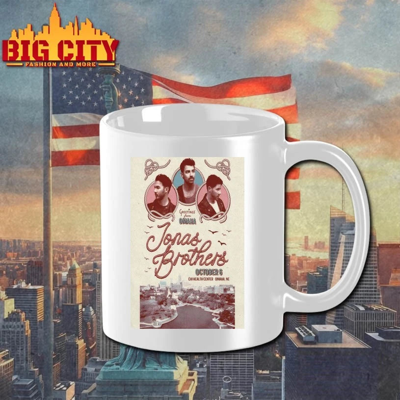 Jonas Brothers Greetings From Omaha On Oct 6 2025 Poster shirt