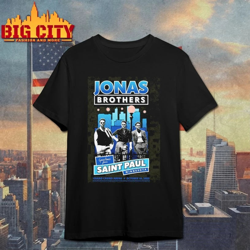 Jonas Brothers Greetings From Saint Paul Minnesota Shirt