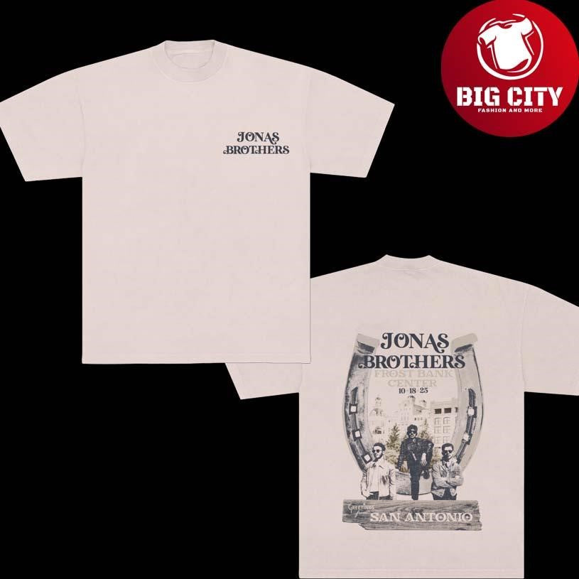 Jonas Brothers Greetings From Your Hometown 2025 New Two Sided Shirt
