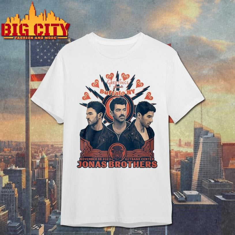 Jonas Brothers Greetings From Your Hometown Buffalo Ny Shirt