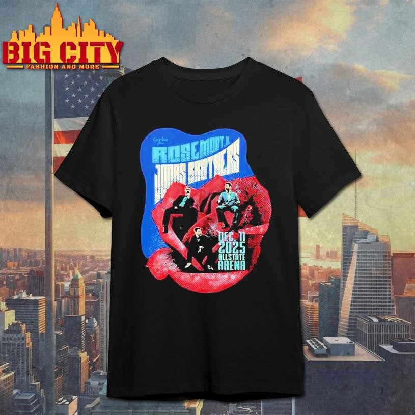 Jonas Brothers Greetings From Your Hometown Rosemont Il Allstate Arena Dec 11 2025 Shirt