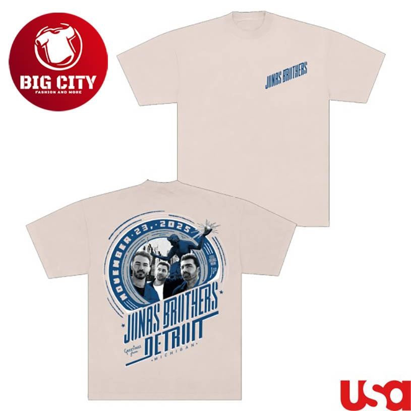 Jonas Brothers Greetings From Your Hometown Two Sided Shirt