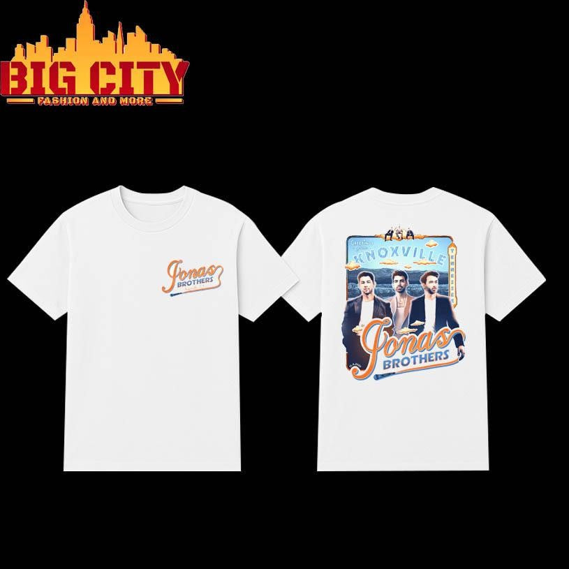 Jonas Brothers Knoxville TN 2025 Two Sided Shirt