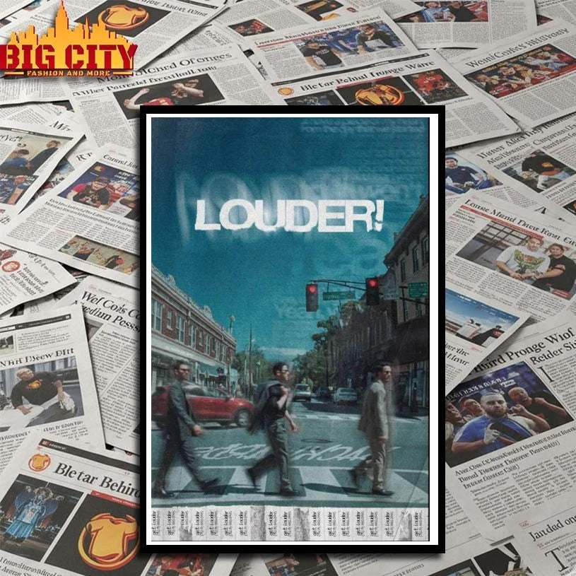 Jonas Brothers LOUDER! Poster shirt