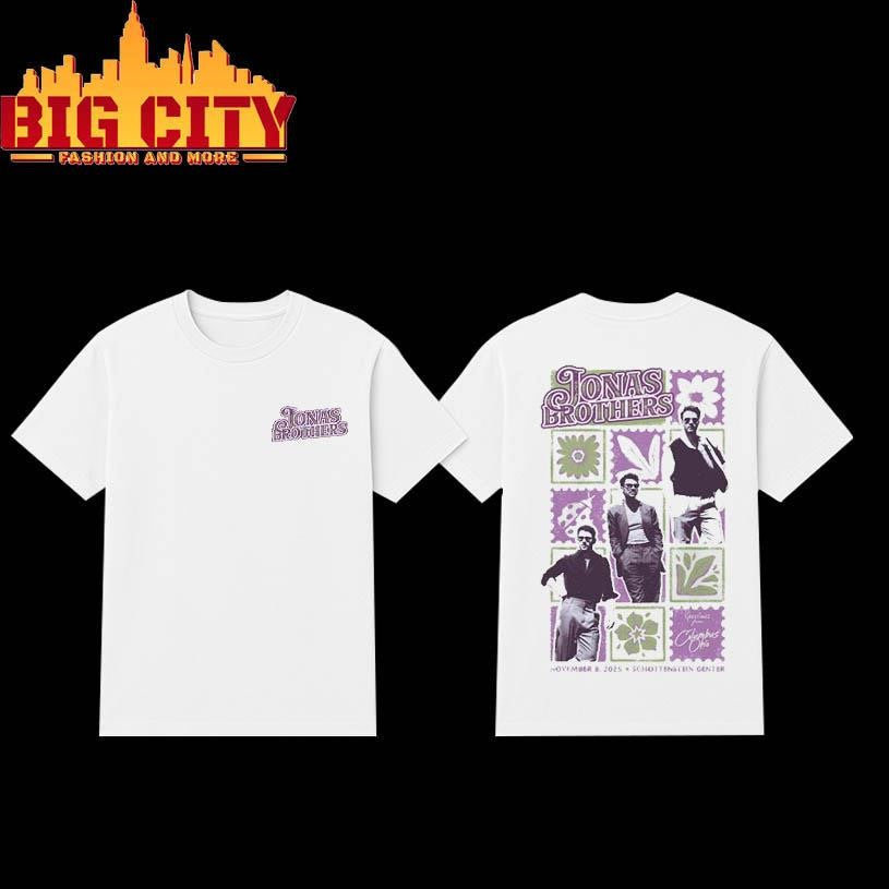 Jonas Brothers November 8 2025 Columbus Tour Two Sided Shirt