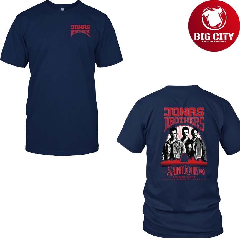 Jonas Brothers Saint Louis 2025 Tour Shirt