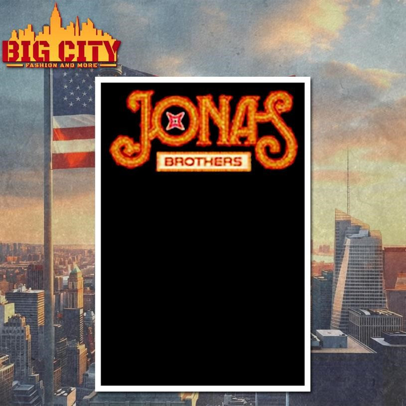 Jonas Brothers San Francisco Event On Sep 25 2025 Shirt