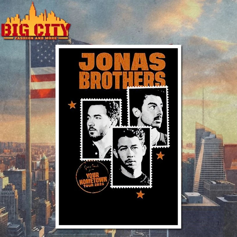 Jonas Brothers Stamps 2025 Shirt