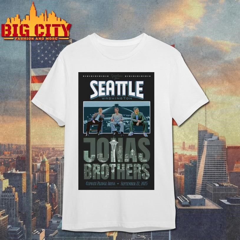 Jonas Brothers Toronto 2025 Poster Shirt
