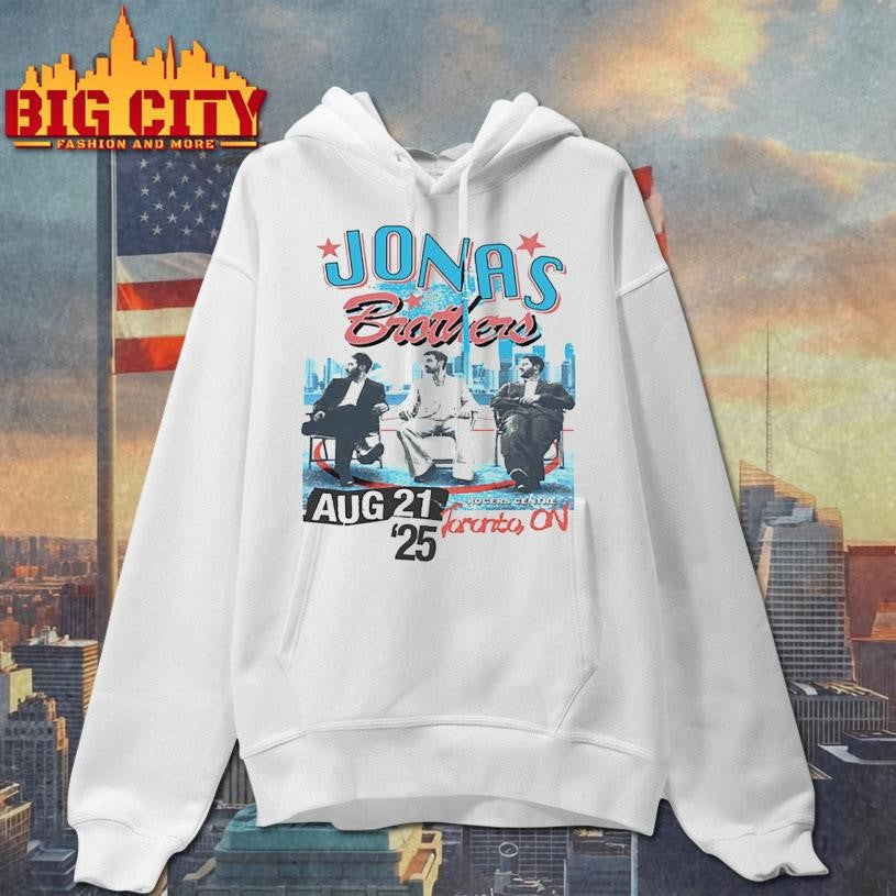 Jonas Brothers Tour Toronto, Canada 2025 Shirt