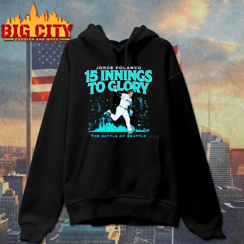 Jorge Polanco 15 Innings To Glory The Battle Of Seattle Shirt
