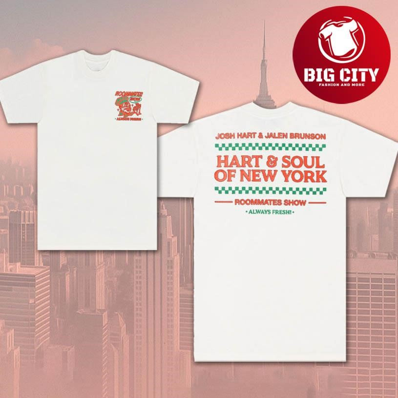 Josh Hart &amp; Jalen Brunson Always Fresh 2025 New Two Sided Shirt