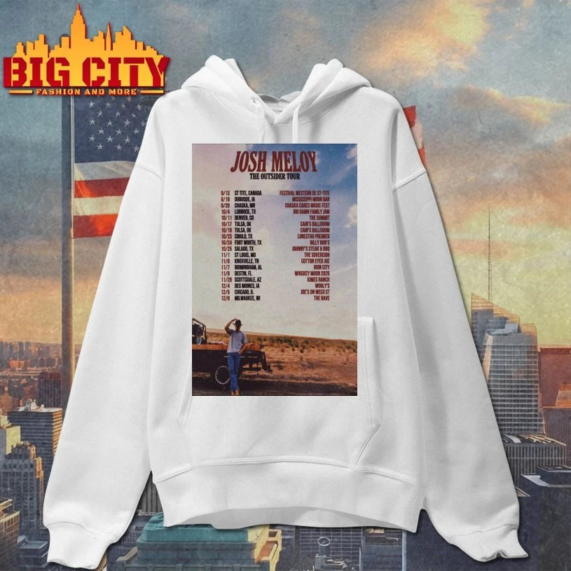 Josh Meloy The Outsider Tour 2025 Poster Shirt
