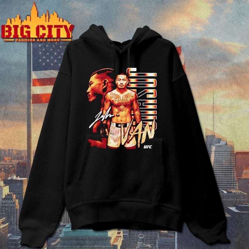 Joshua Van UFC Bitmap signature shirt