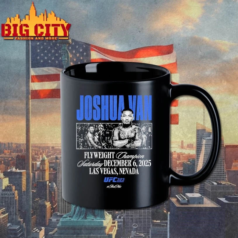 Joshua Van UFC Flyweight champion shirt