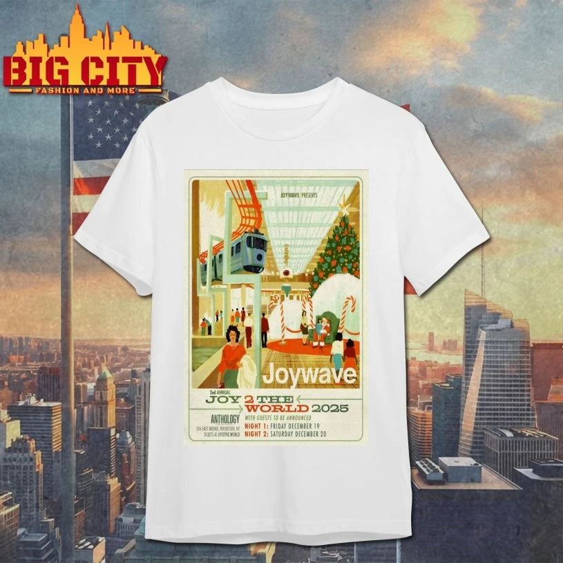 Joywave 2nd Annual Joy 2 The World 2025 Anthology In Rochester NY Poster Shirt