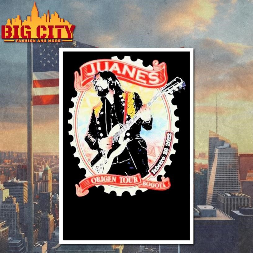 Juanes Origen Tour 2022 Bogot Shirt