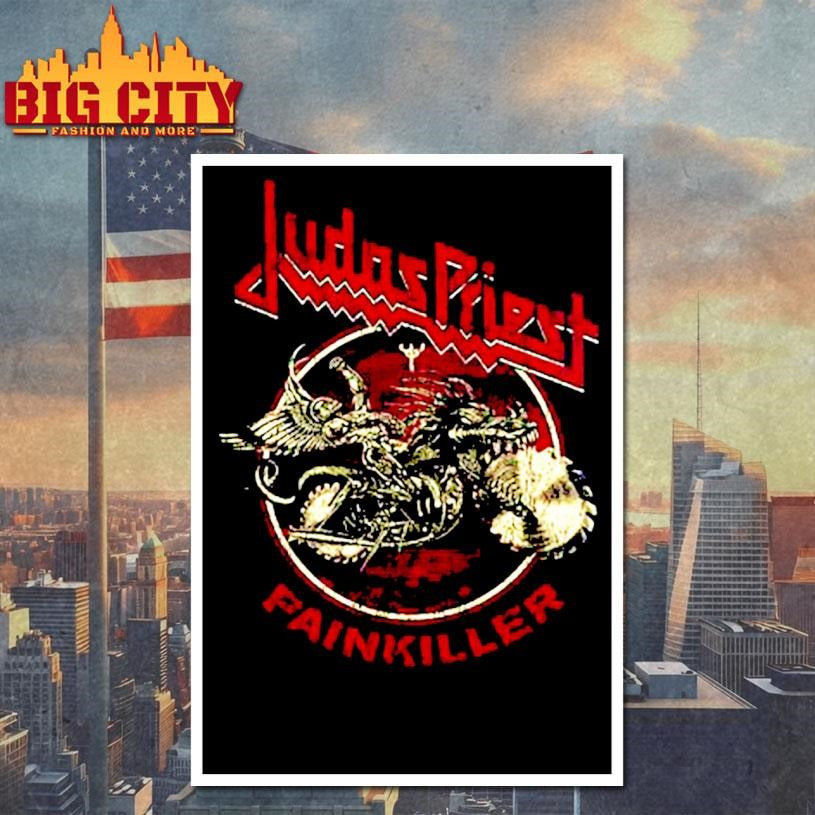 Judas Priest Painkiller 35th Anniversary Album Tracklist Shirt