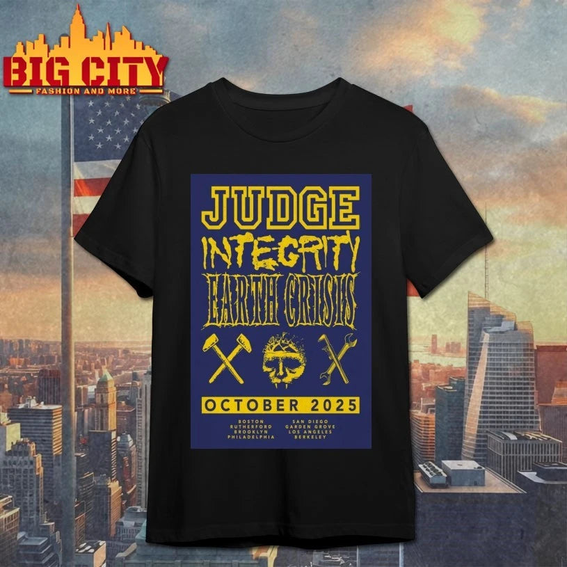 Judge Band 2025 Tour Oct Poster Shirt