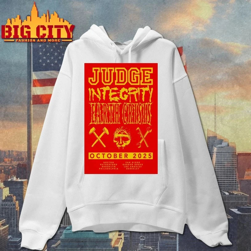 Judge &amp; Earth Crisis Integrity 2025 Poster shirt
