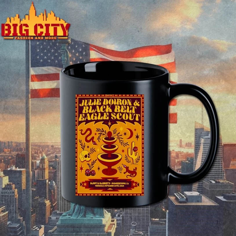 Julie Doiron And Black Belt With Eagle Scout Pioneertown Event On November 20 2025 Poster shirt