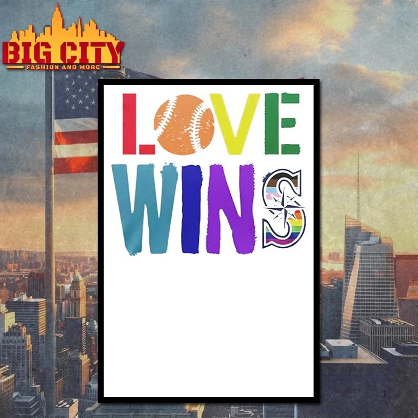 Julio Rodriguez Mariners Love Wins Shirt