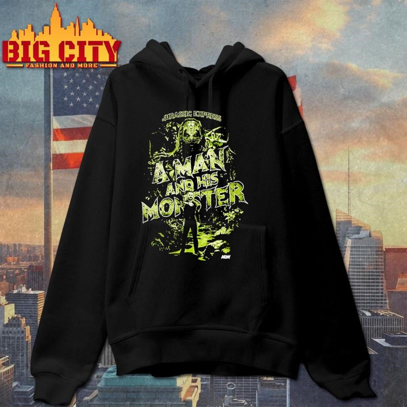 Jurassic Express – A Man and His Monster Comfort Colors Soft Heavyweight Shirt