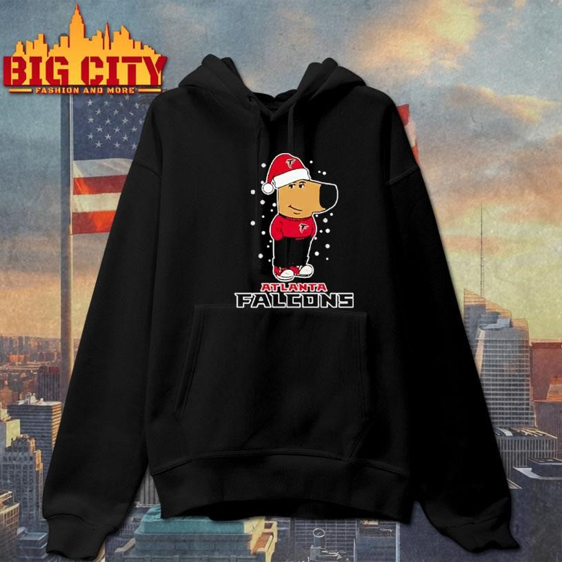 Just A Chill Guy Chill With Atlanta Falcons Christmas Shirt