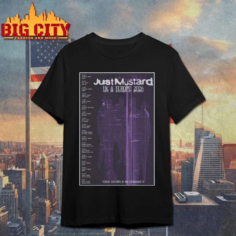 Just Mustard UK &amp; Europe 2026 Poster Shirt