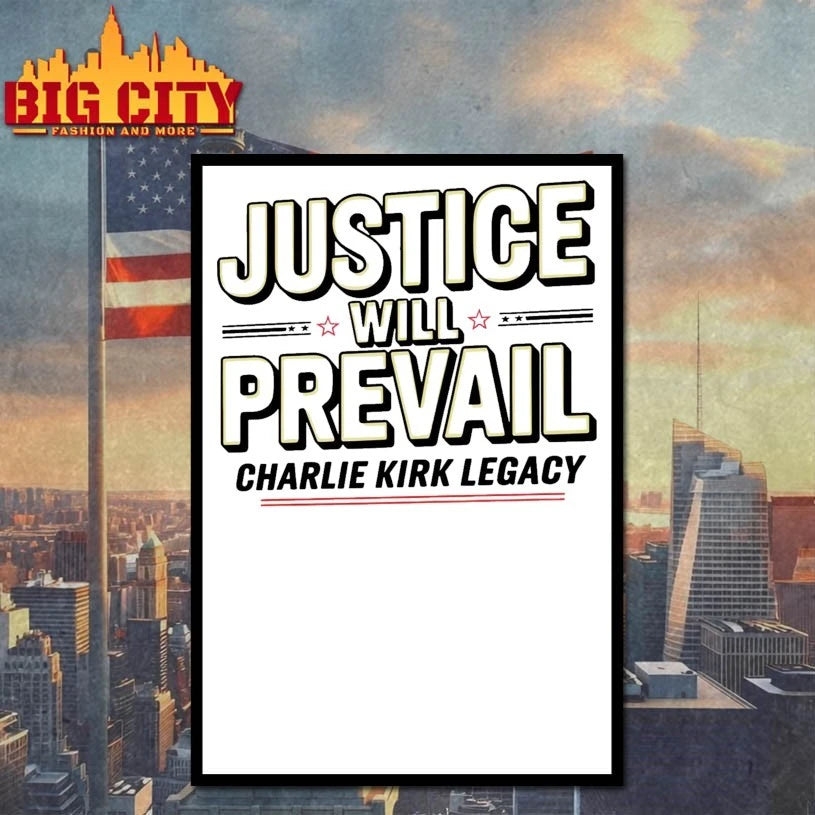 Justice Will Prevail Charlie Kirk Legacy Shirt