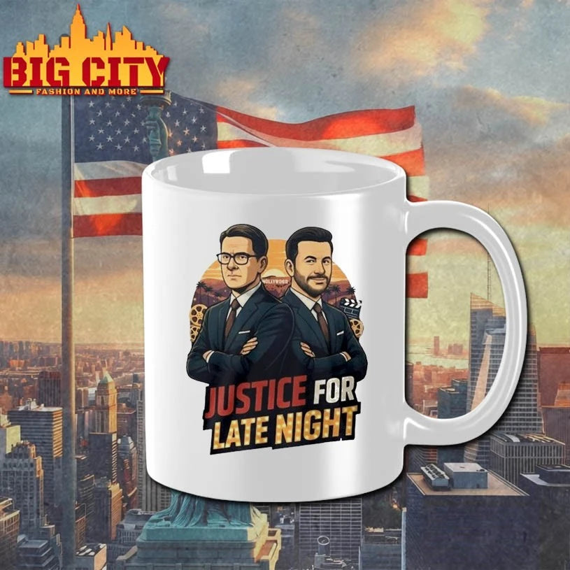 Justice for Late Night Jimmy Kimmel Stephen Colbert Shirt