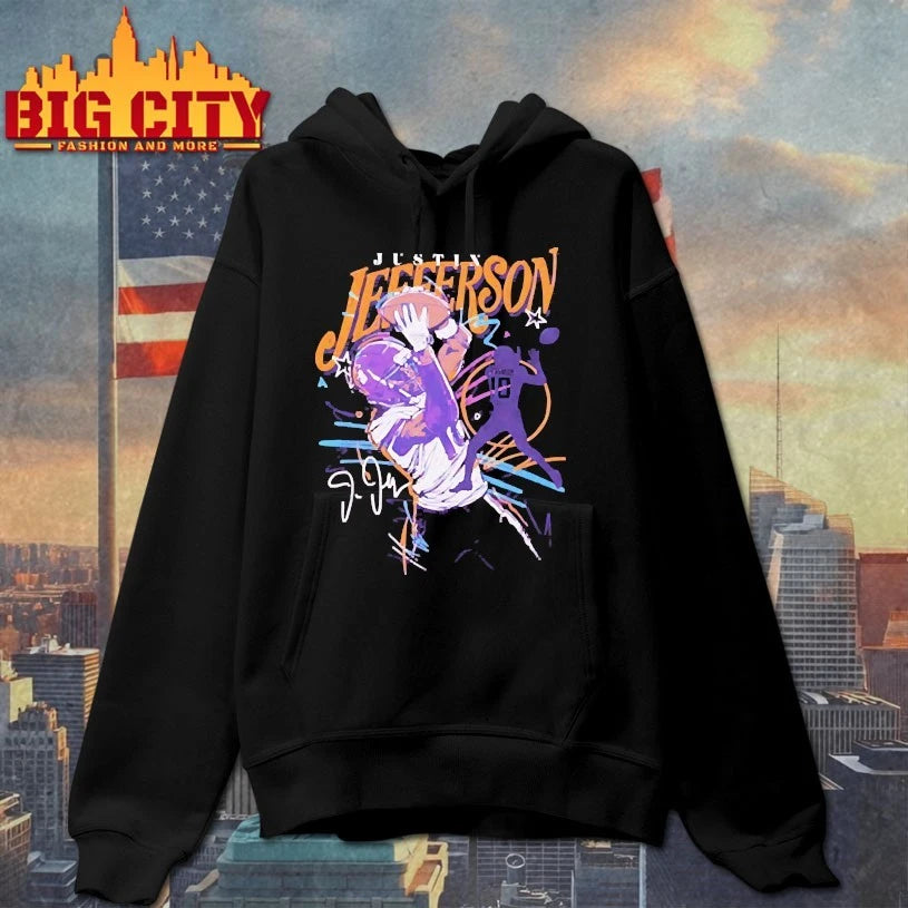 Justin Jefferson Minnesota Scribble Shirts