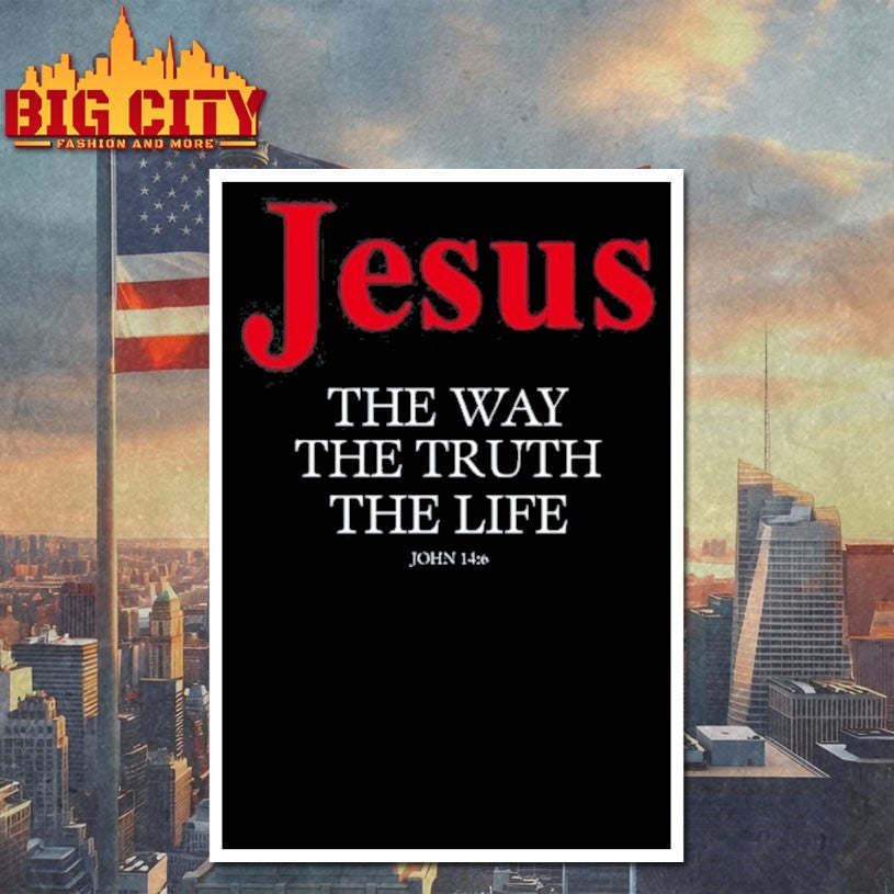 Kai Cenat Wearing Jesus The Way The Truth The Life John 14 6 shirts