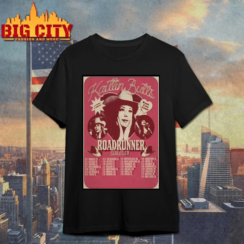 Kaitlin Butts Roadrunner 25-26 Shows Poster shirt
