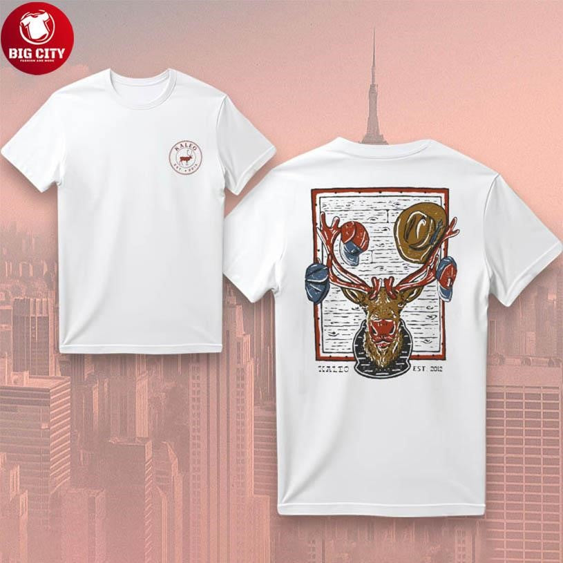Kaleo Spotify Reindeer 2025 Two Sided Shirt