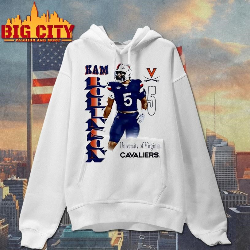Kam Robinson Virginia Cavaliers Portrait Shirt
