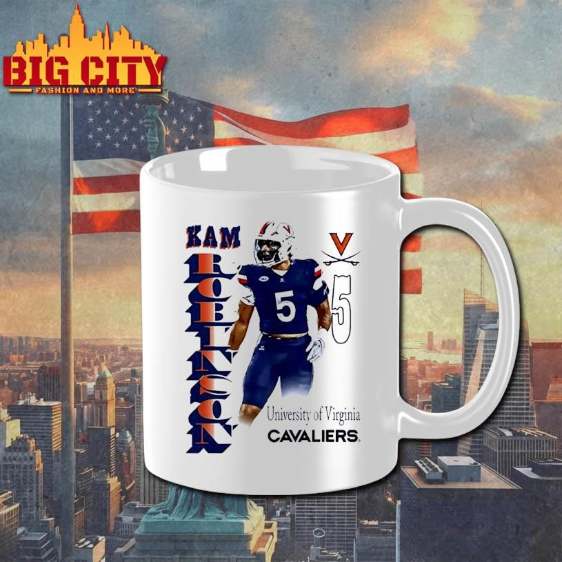Kam Robinson Virginia Cavaliers Portrait Shirt