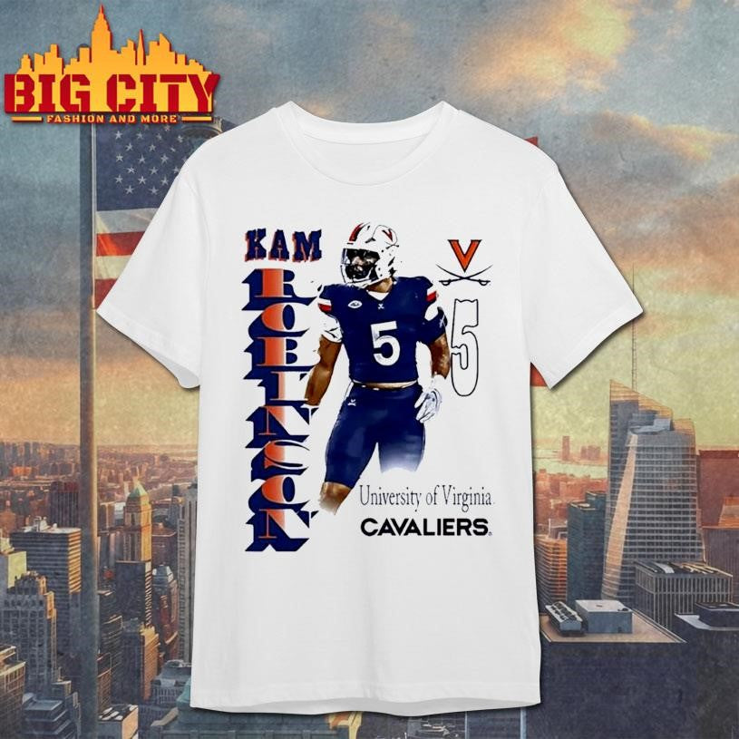 Kam Robinson Virginia Cavaliers Portrait Shirt
