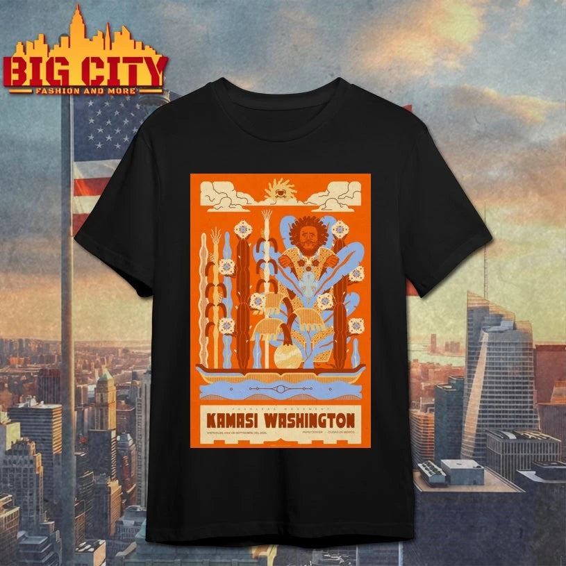Kamasi Washington Sept 10 2025 Mexico City Poster shirt