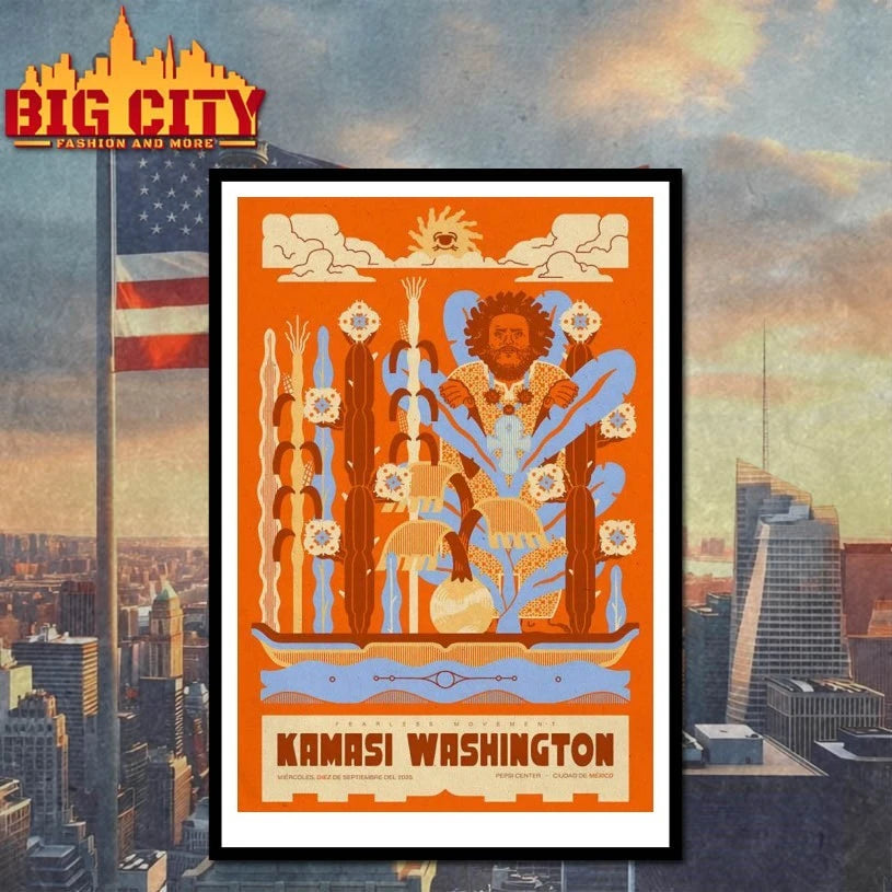 Kamasi Washington September 10 2025 Ciudad De México Poster poster shirt