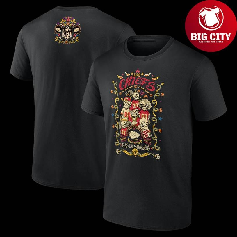 Kansas City Chiefs Red &amp; Gold “Hasta La Muerte” Shirt